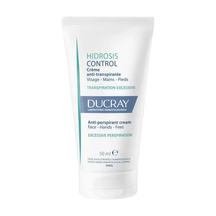Ducray Hidrosis Control Crème Visage/Mains/Pieds 50 ml