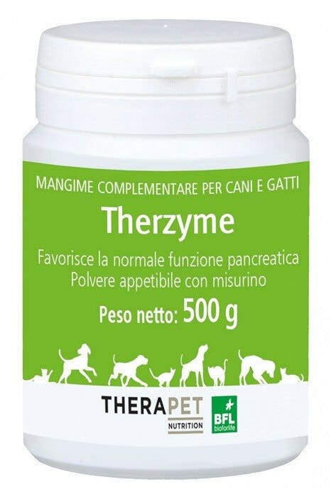 TheraPet Therzyme en poudre avec doseur pour chiens/chats 500 g