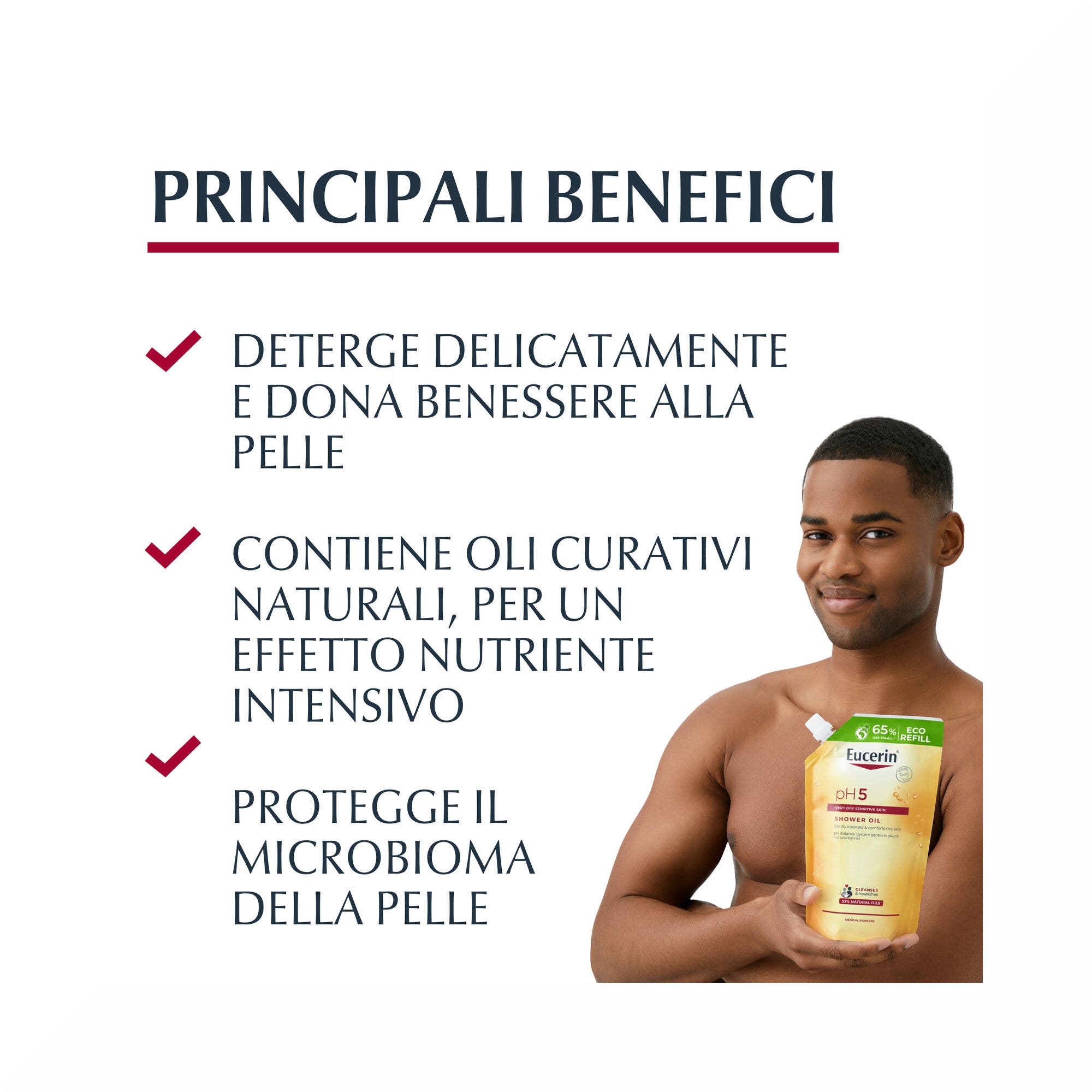 Eucerin Ph5 Huile de Douche Nettoyante Recharge 400 ml