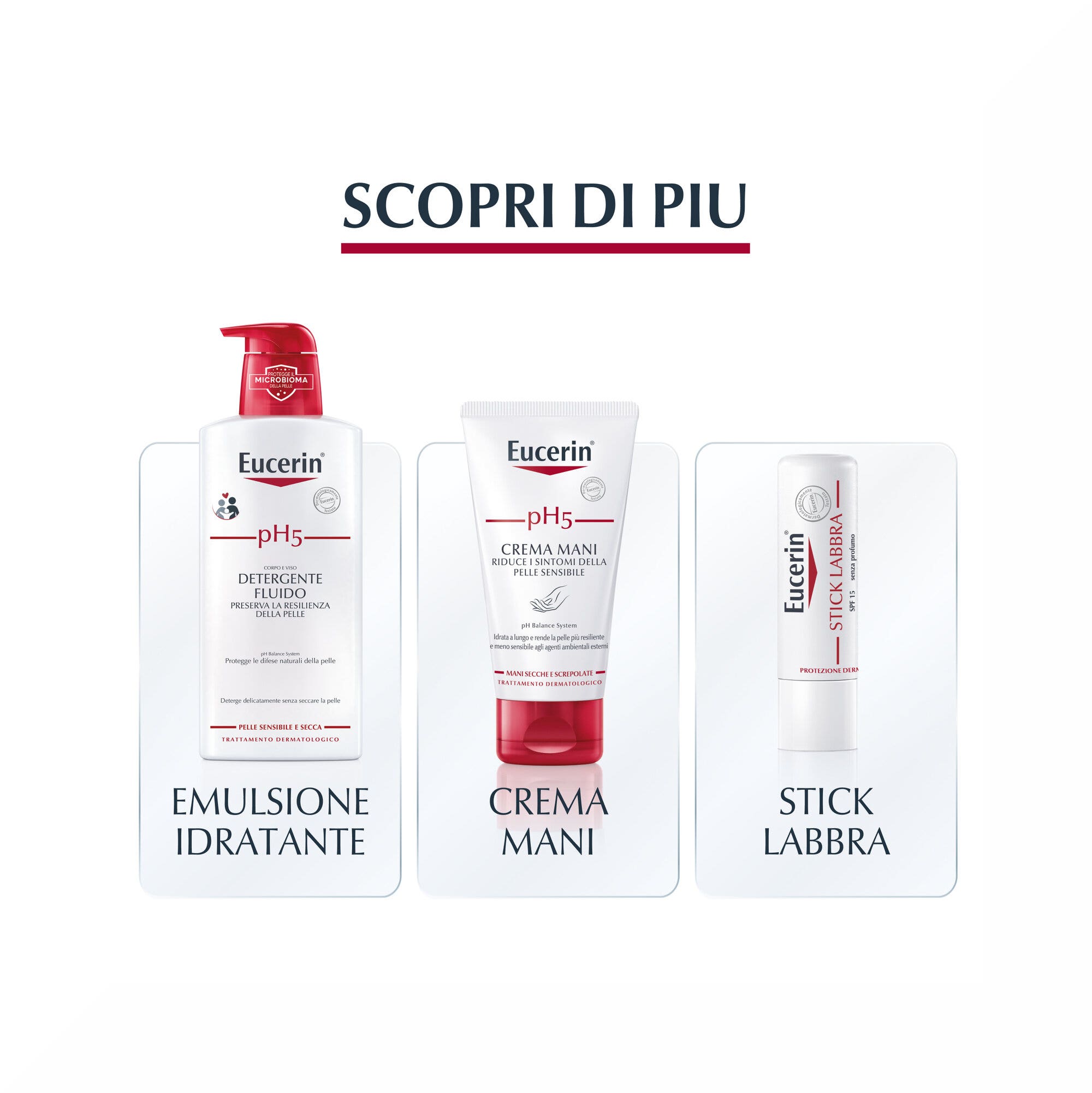 Eucerin Ph5 Detergente Viso Corpo Refill bagno e corpo 400ml
