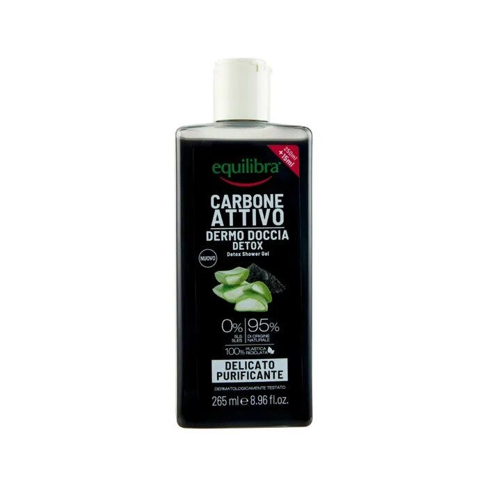 Equilibra Carbone Attivo Dermo Doccia Detox 265ml
