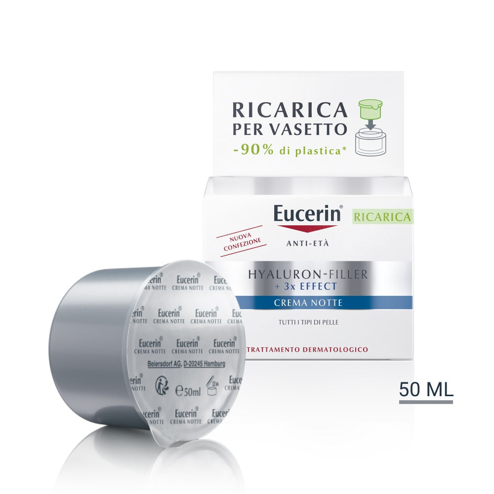 Eucerin Hyaluron Filler Nuit Crème Visage Recharge 50 ml