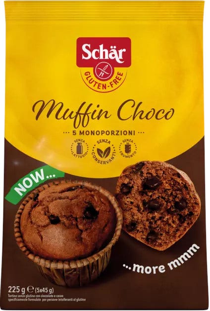 Schar Muffins aux pépites de chocolat sans gluten 225 g