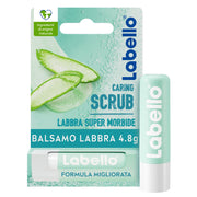 Labello Scrub Hydratant Aloe Vera Baume à lèvres avec particules exfoliantes et aloe vera 4,8 g