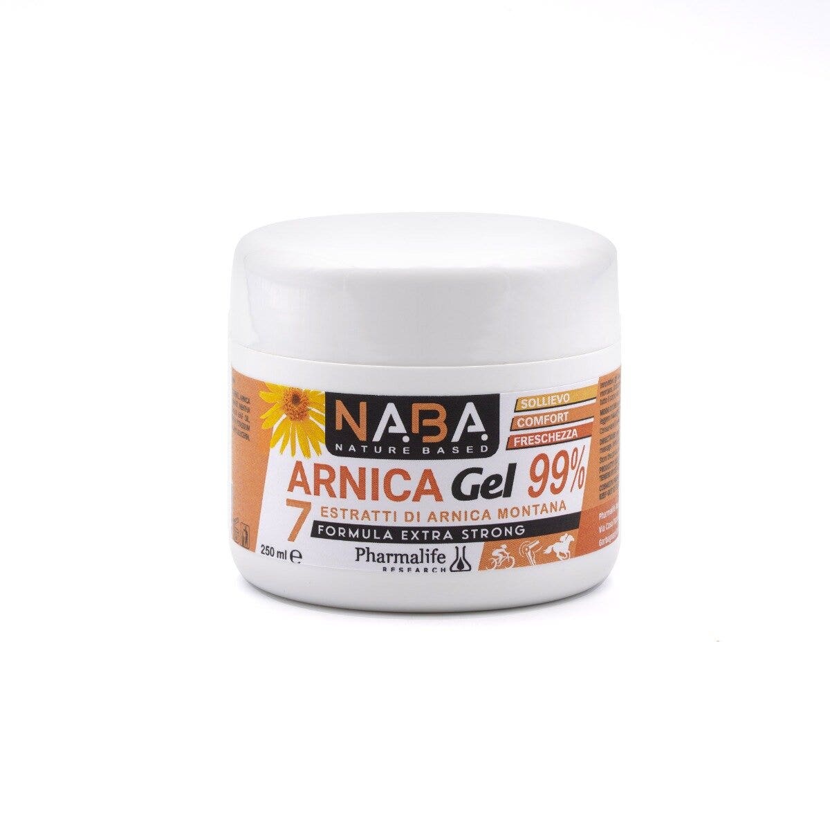 Pharmalife Na.Ba. Gel à l'arnica 99 % 250 ml