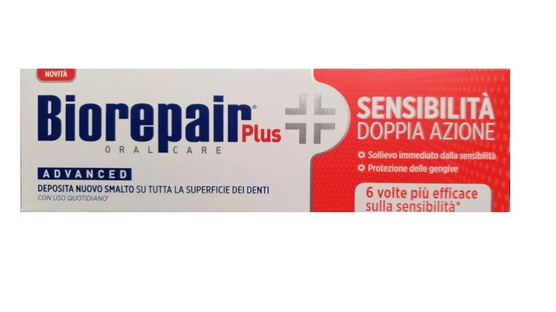Biorepair Plus Dentifricio Sensibilità Doppia Azione 75ml