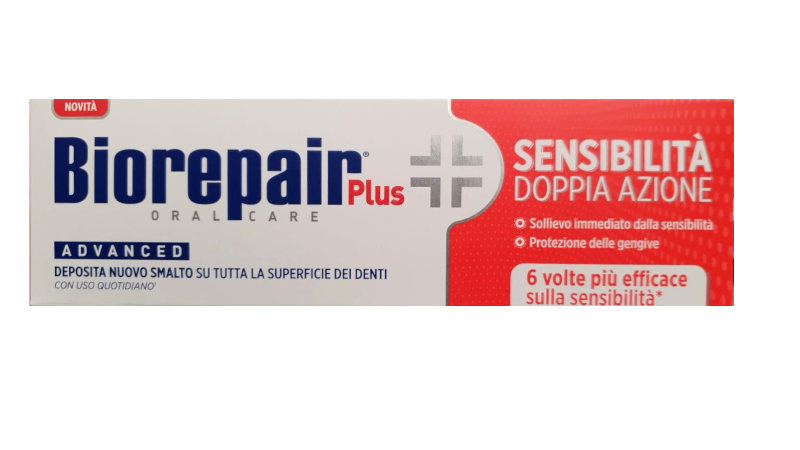 Biorepair Plus Dentifrice Sensibilité Double Action 75 ml