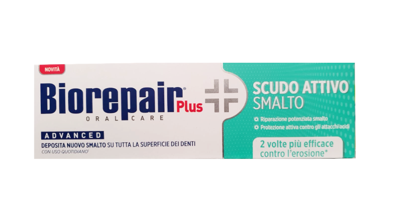 Biorepair Plus Dentifrice Bouclier Actif Émail 75 ml
