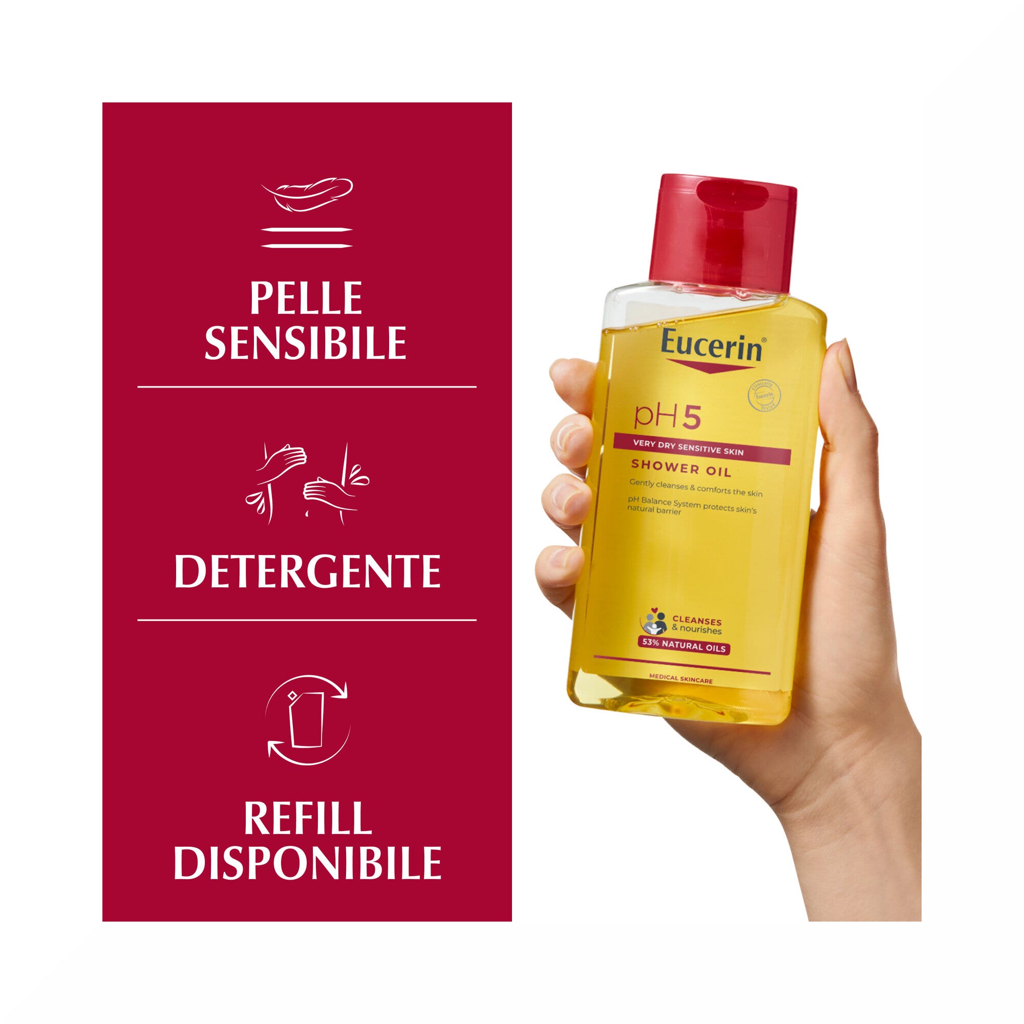 Eucerin Ph5 Olio Detergente Doccia 200ml