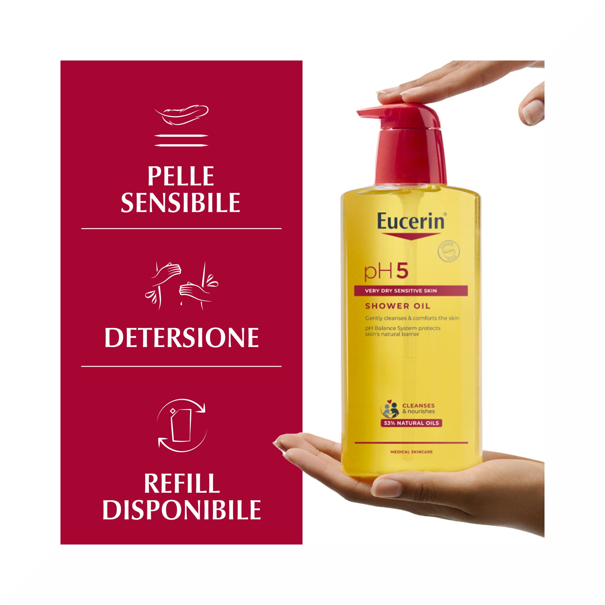 Eucerin Ph5 Olio Detergente Doccia 400ml