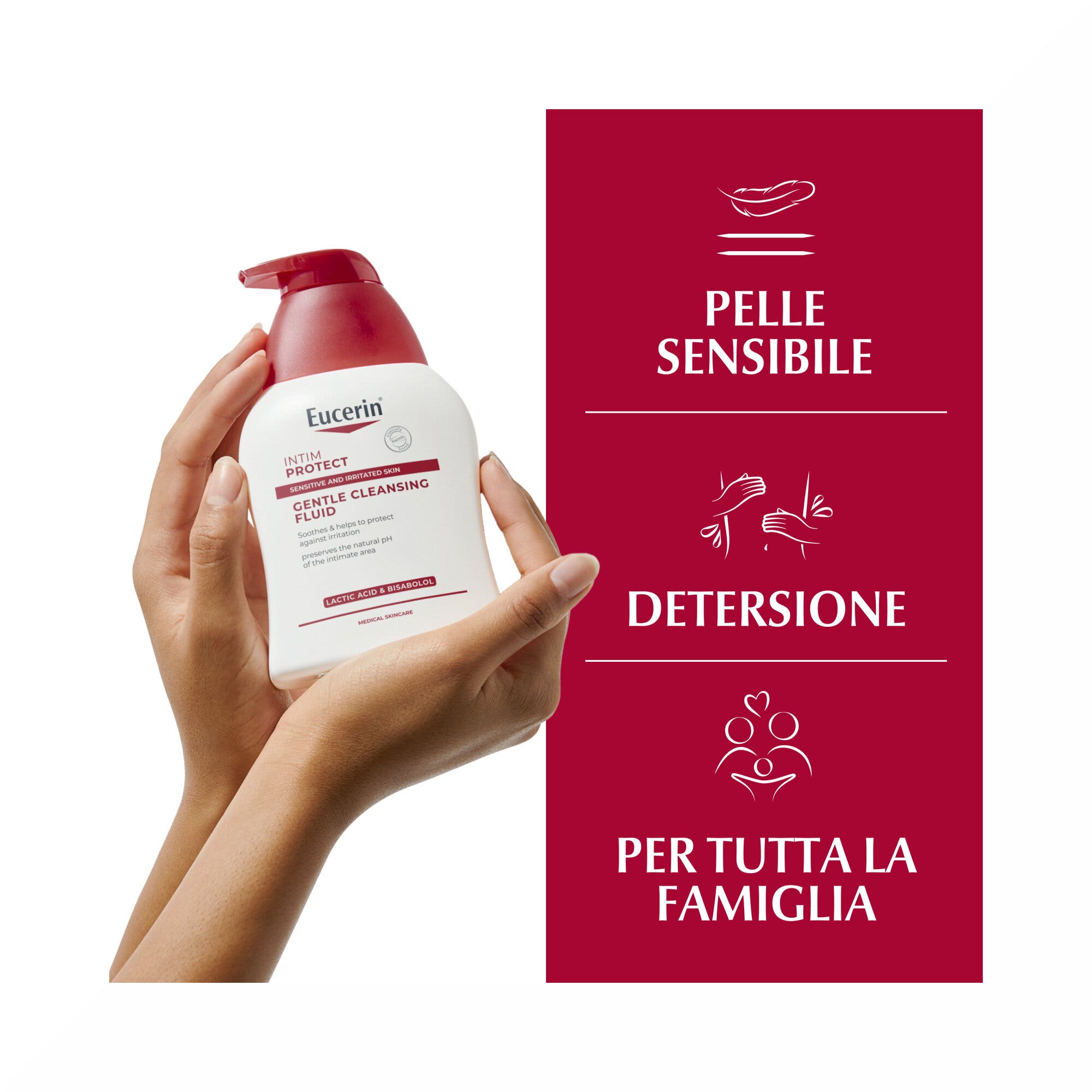 Eucerin Intim Protect Detergente Intimo 2x250ml Delicato
