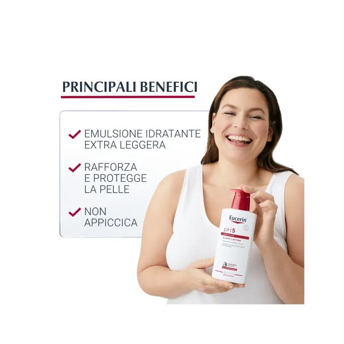 Eucerin Ph5 Émulsion Hydratante Corps Extra Légère 400 ml