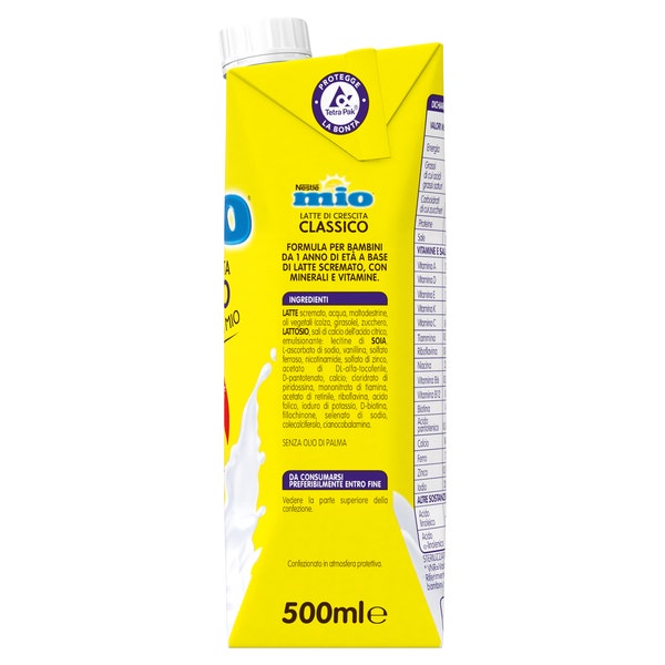 Nestlé Mio Latte Di Crescita Classico Liquido Brick 500ml