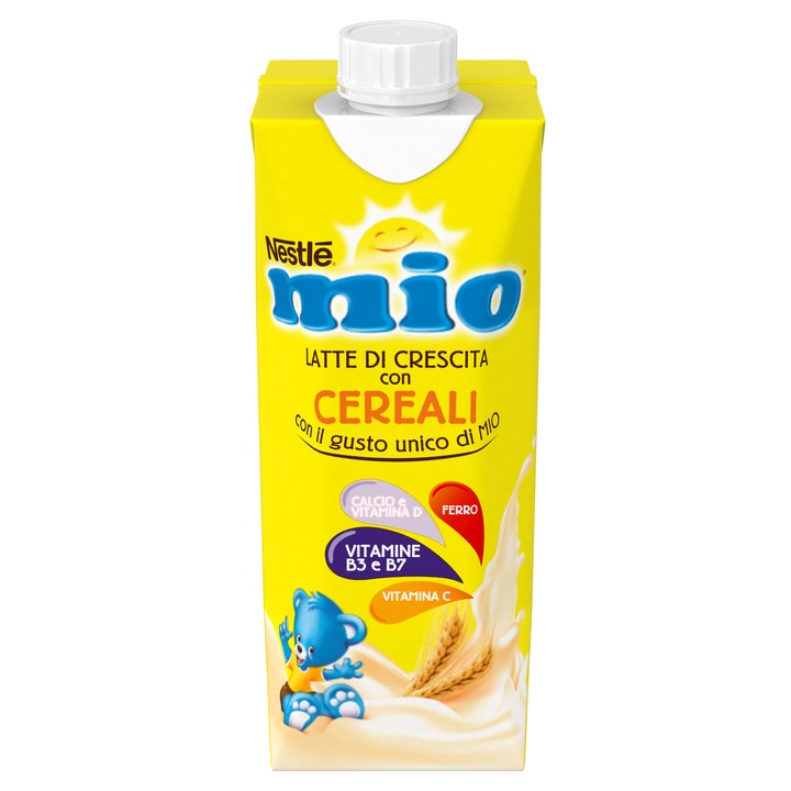 Nestlé Mio Latte Di Crescita Con Cereali Liquido Brick 500ml