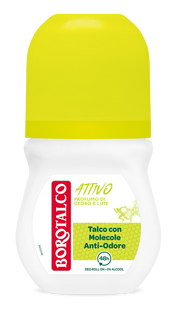Borotalco Deo Roll Attivo Giallo 50ml