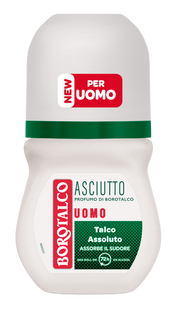 Borotalco Deodorante Uomo Roll-On Asciutto Borotalco 50ml