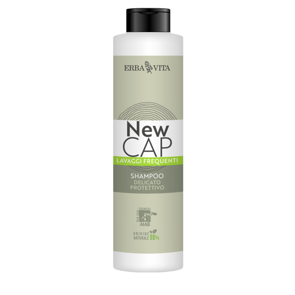 Erba Vita New Cap Shampooing pour lavages fréquents 250 ml