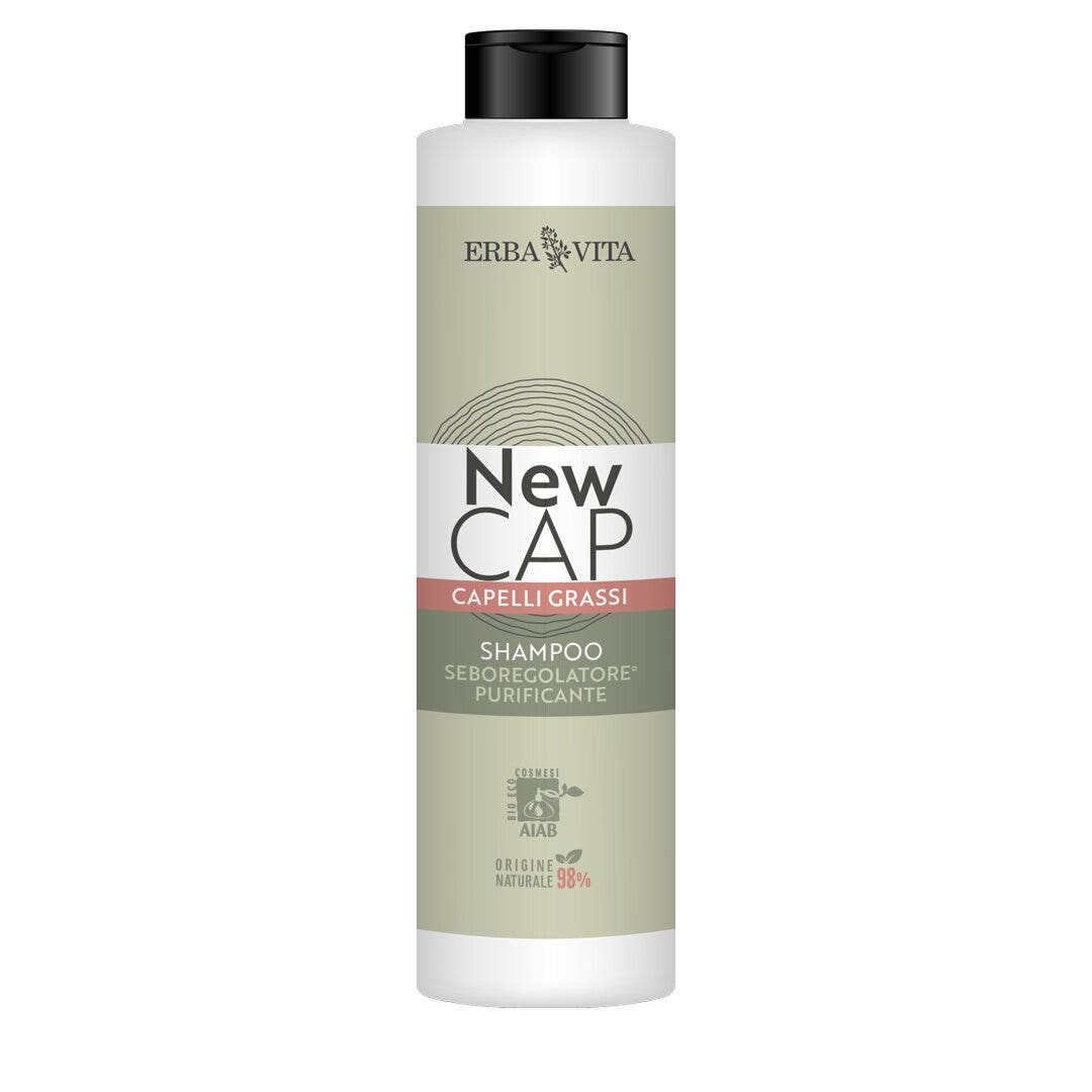 Erba Vita New Cap Shampooing pour cheveux gras 250 ml