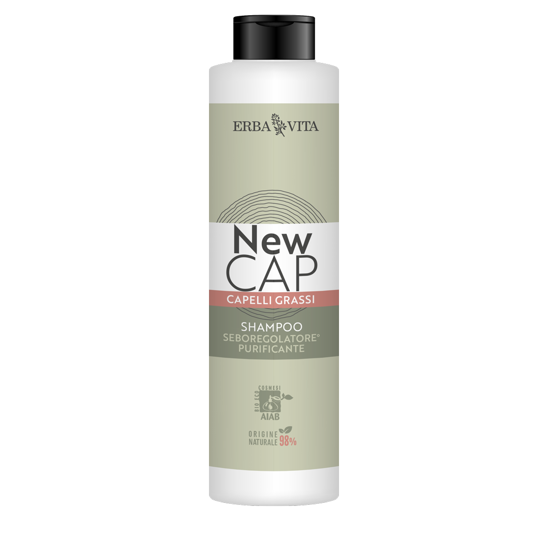 Erba Vita New Cap Shampooing pour cheveux gras 250 ml
