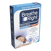 Breathe Right Patchs nasaux transparents grands formats, 10 pièces