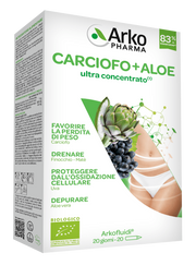 Arkofluidi Artichaut + Aloe Vera 20 flacons de 200 g