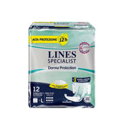 Lines Specialist Derma Protection Couches-culottes taille L 12 pièces
