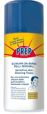 Prep Mousse à raser pour peaux sensibles 300 ml
