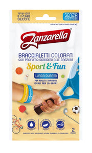 Zanzarella Sport E Fun Bracelets colorés 2 pièces