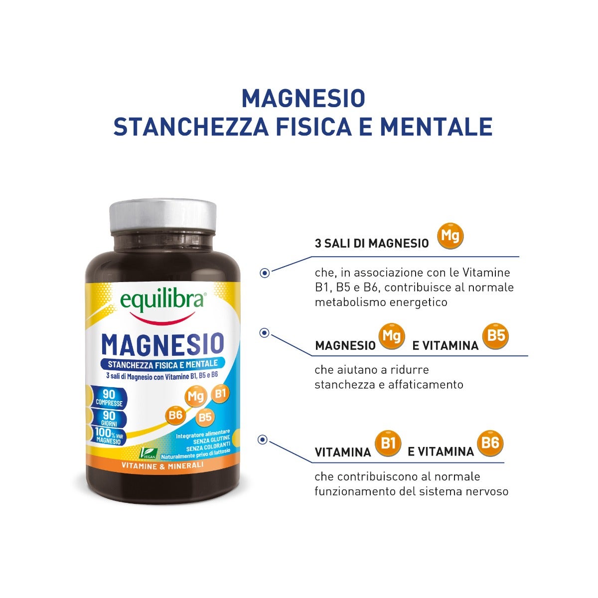 Equilibra Magnesio Integratore 90 Compresse