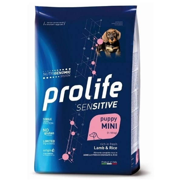 Prolife Dog Sensitive Puppy Mini Agneau & Riz 2 kg