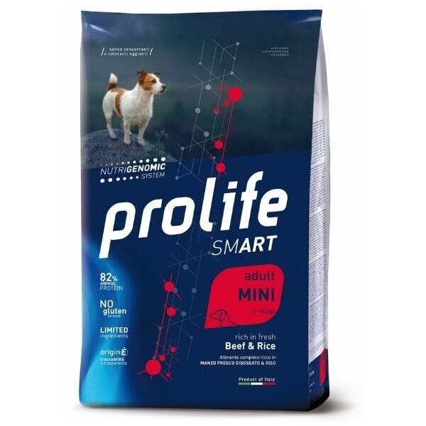 Prolife Dog Smart Adult Mini Bœuf & Riz 2 kg