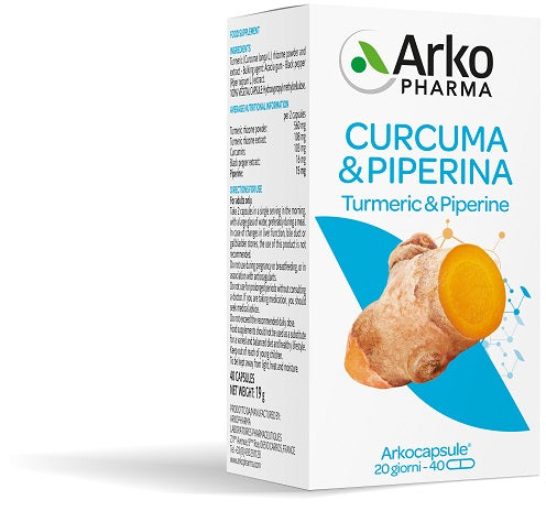 Arkocapsule Curcuma + Pipérine Bio 130 gélules