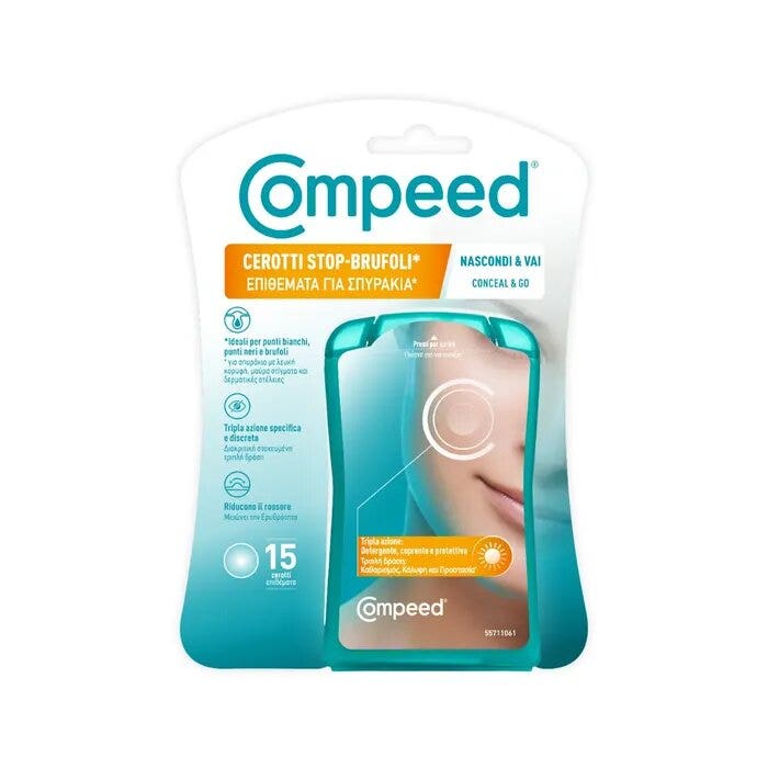Compeed Pansements Anti-Boutons 15 pièces