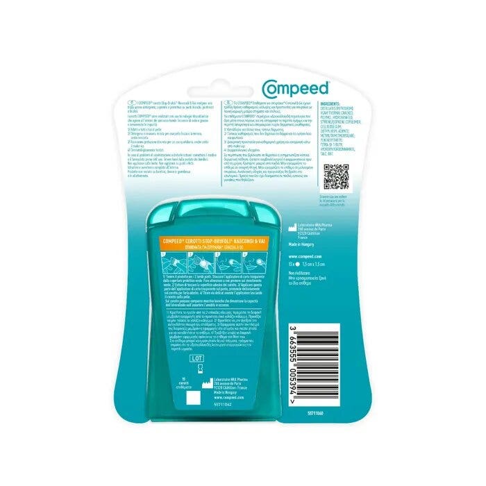 Compeed Pansements Anti-Boutons 15 pièces
