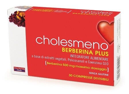 Cholesmeno Berberine Plus 30 comprimés