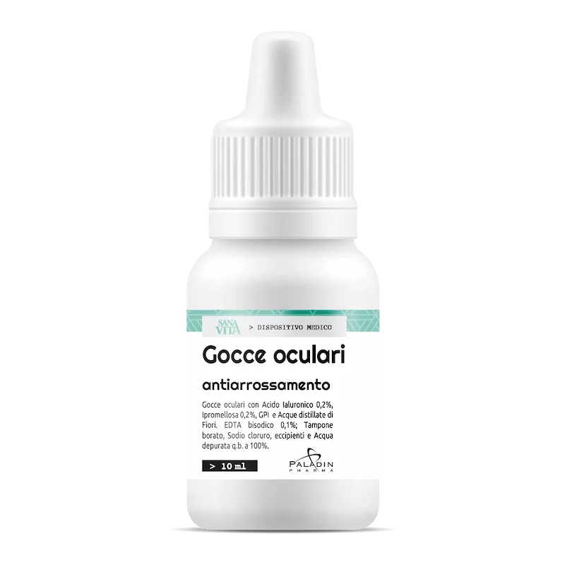 Sanavita Gouttes oculaires anti-rougeurs 10 ml