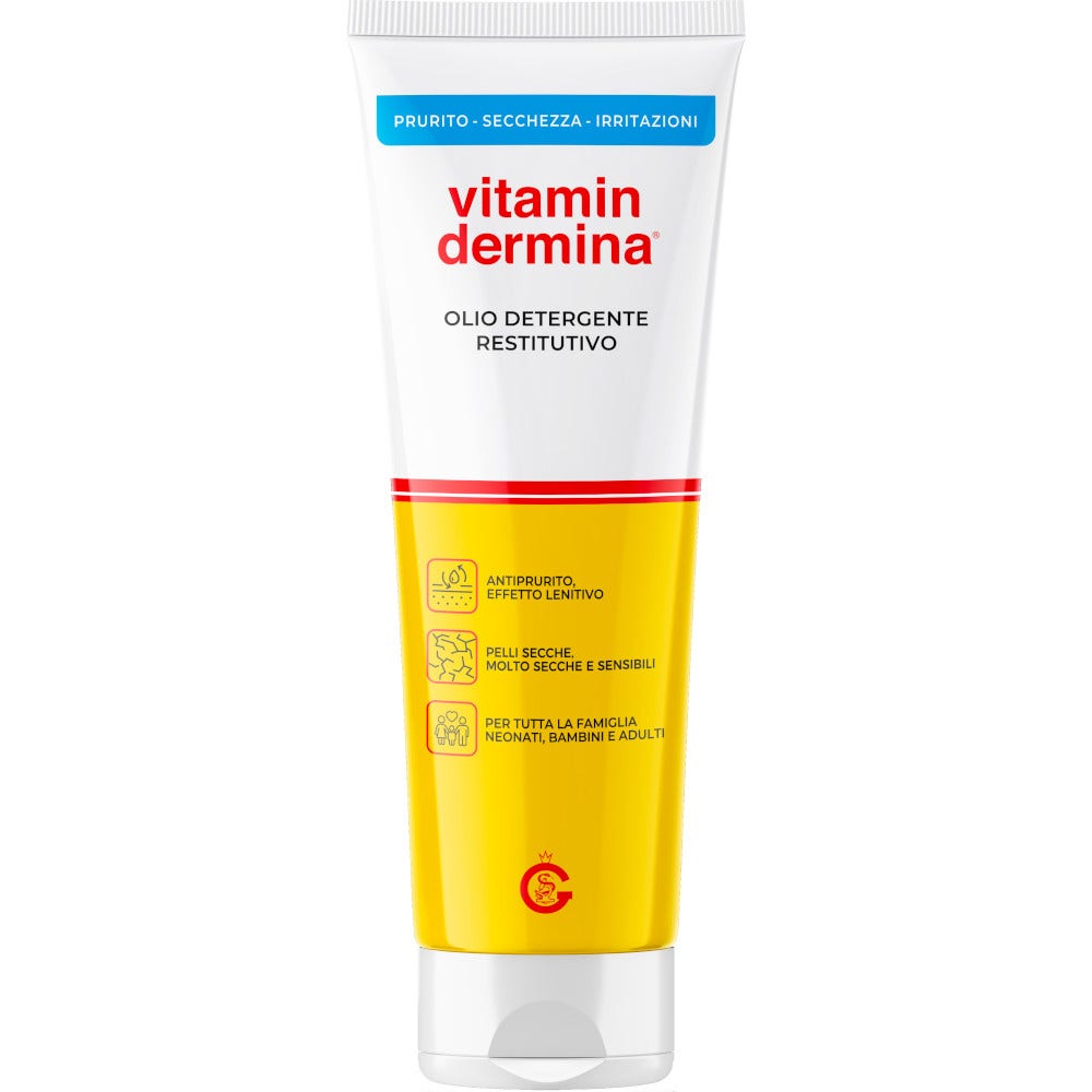 Vitamindermina Huile Démaquillante Régénérante Visage/Corps 250 ml