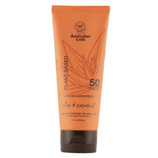 Australian Gold Plant Based Lotion SPF 50 Crema Solare Viso 88ml