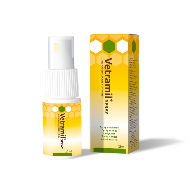 Bfactory Vetramil Spray écologique au miel 20 ml