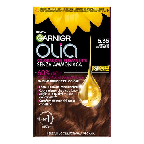 Garnier Olia Colorazione Capelli 5.35 Castano Cioccolato