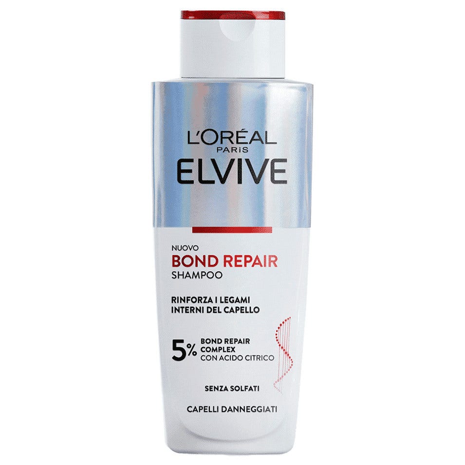 L'Oréal Paris Elvive Bond Repair Shampooing pour cheveux abîmés 200 ml