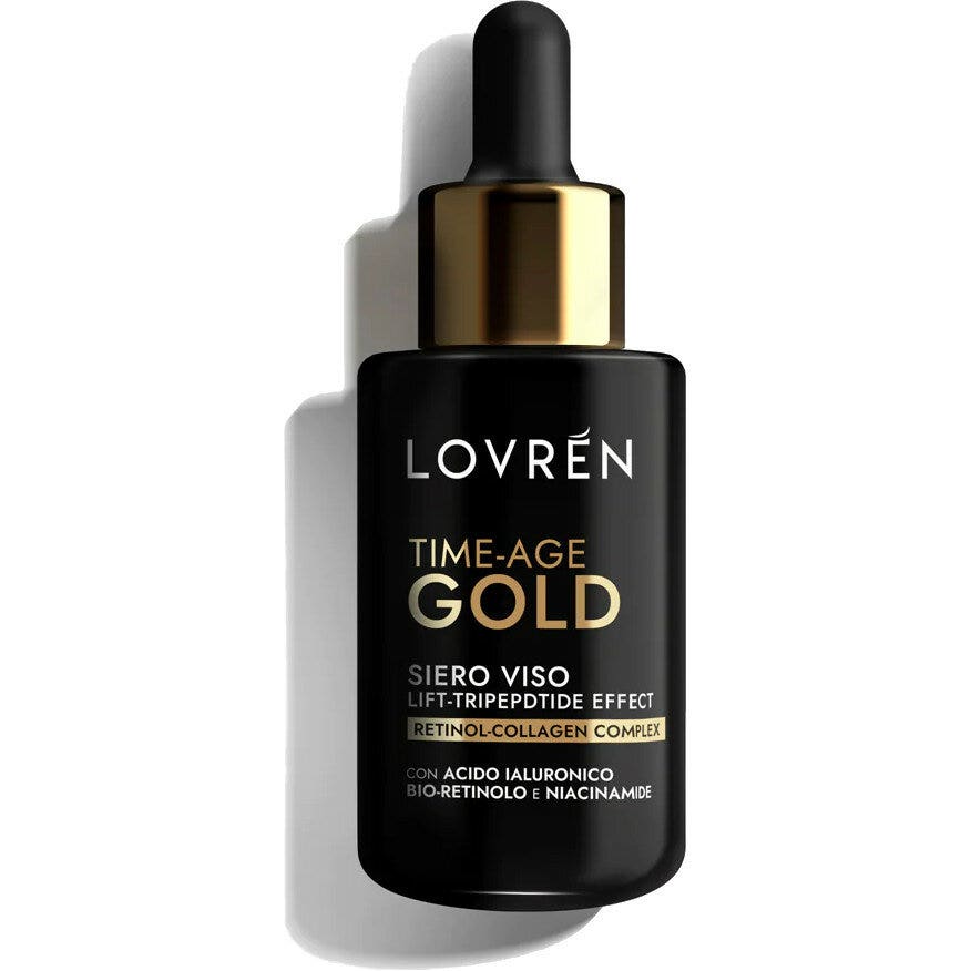Lovren Sérum Visage Time Age Gold Lift Effet Tripeptide 30 ml