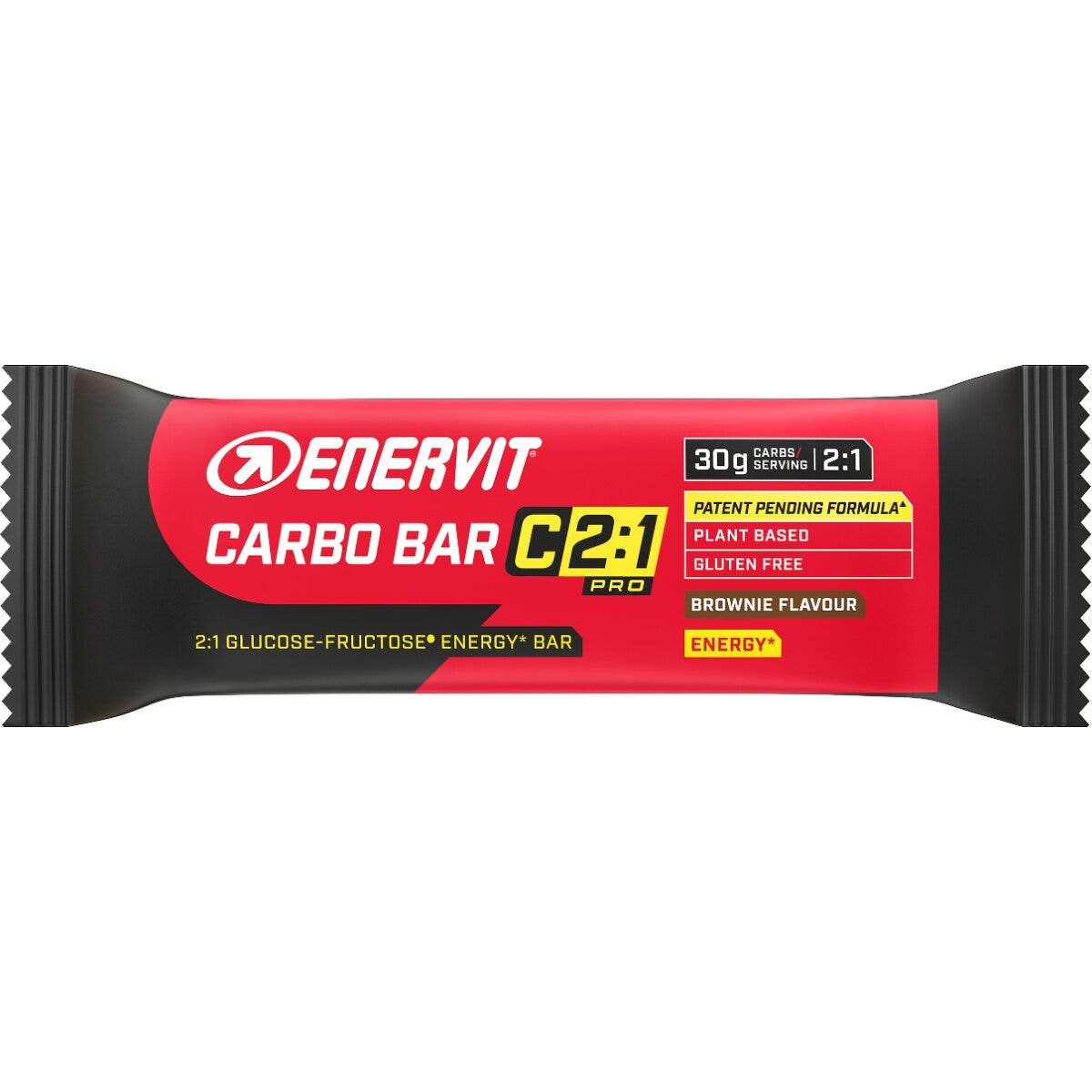 Enervit Carbo Bar C2:1 Pro Barre énergétique 45 g, saveur brownie