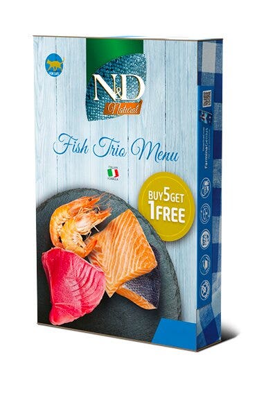N&D Natural Fish Trio Menu 6 pièces