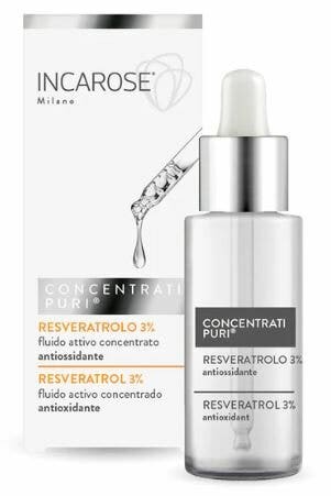 Incarose Concentrati Puri Fluido Resveratrolo Antiossidante 15ml