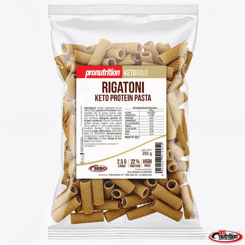 Pronutrition Ketogold Pasta Proteica Rigatoni 250g
