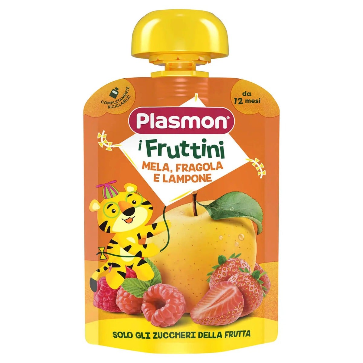 Plasmon I Fruttini Pomme/Fraise/Framboise 130 g