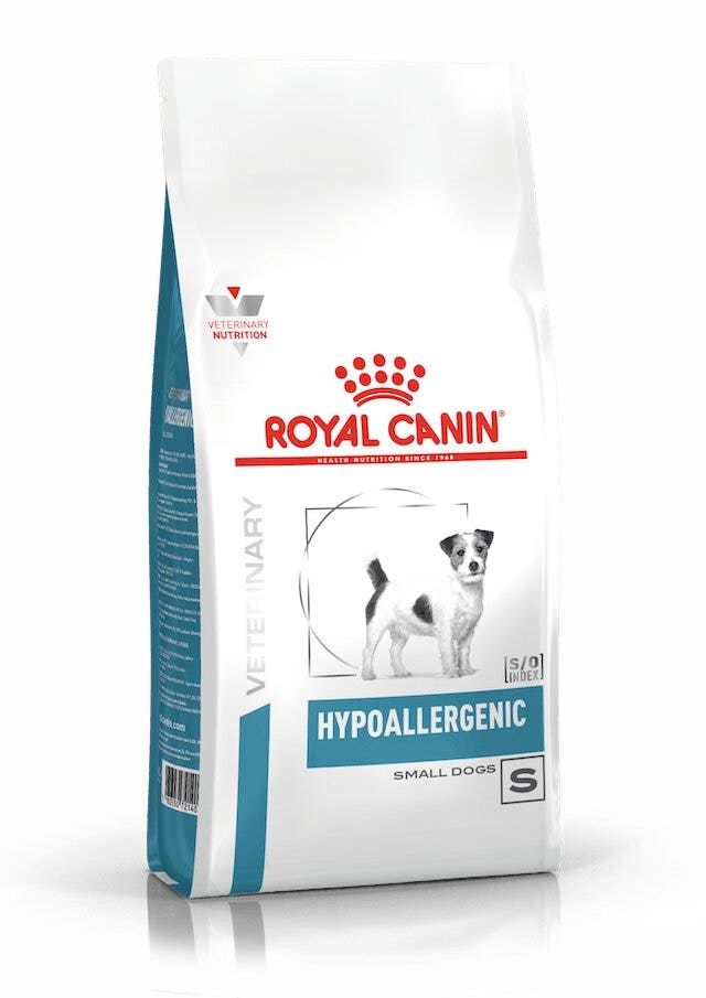 Royal Canin Veterinary Hypoallergenic Croquettes pour chiens adultes de petite taille, sac de 3,5 kg