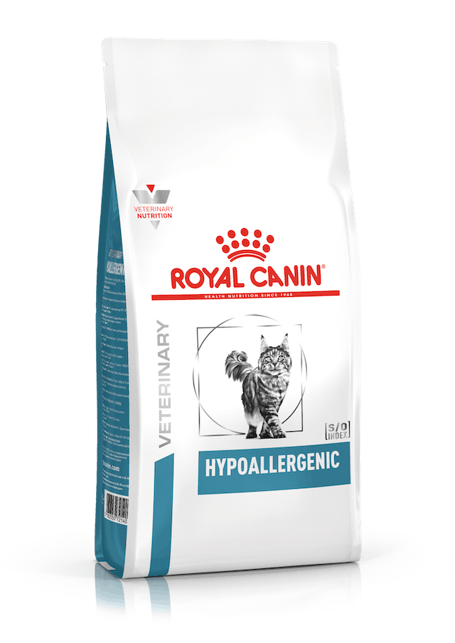 Royal Canin Veterinary Hypoallergenic Croquettes pour chats adultes, sac de 400 g