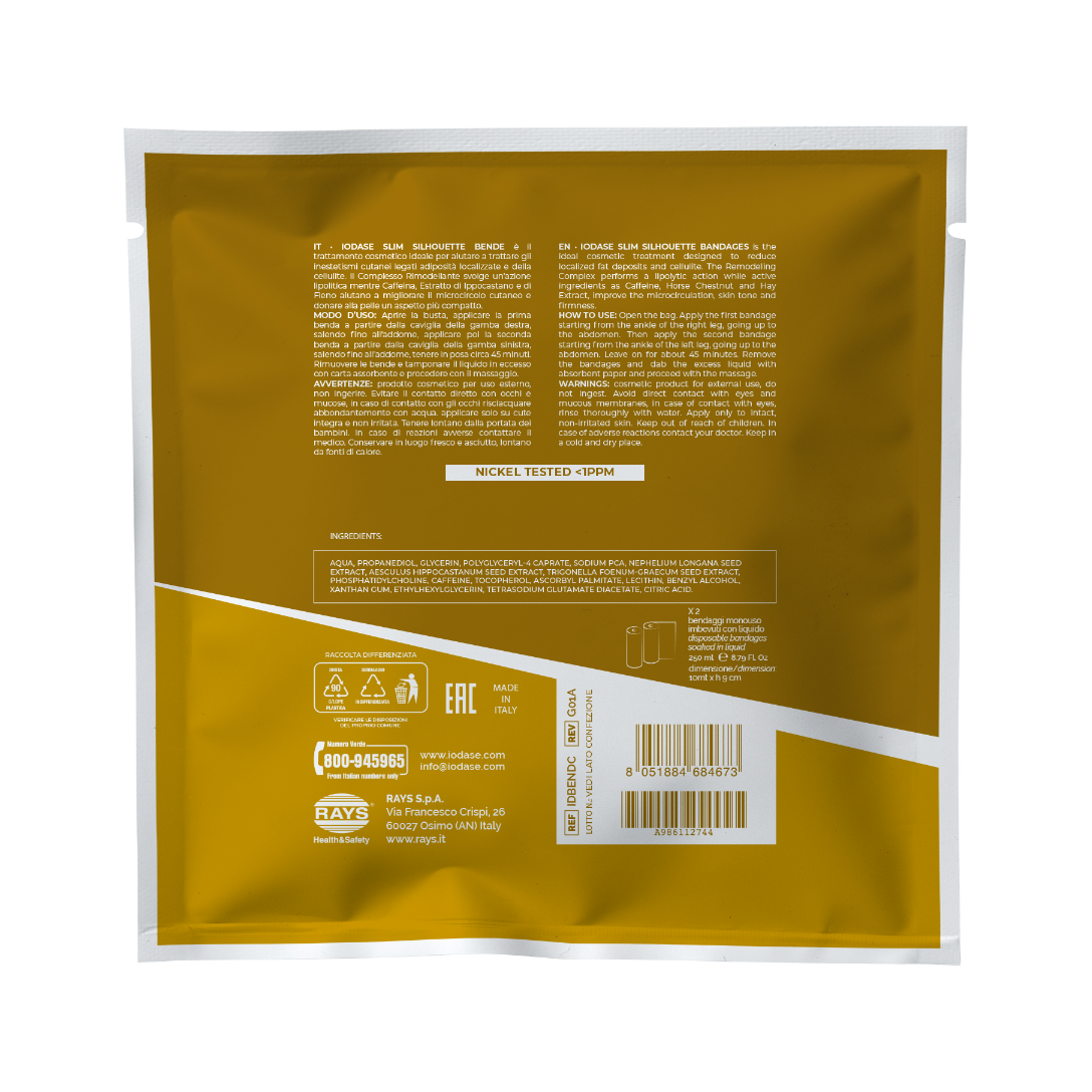 Iodase Slim Silhouette Bende Anticellulite 1 Pezzo